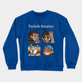 Twitch Emotes Crewneck Sweatshirt